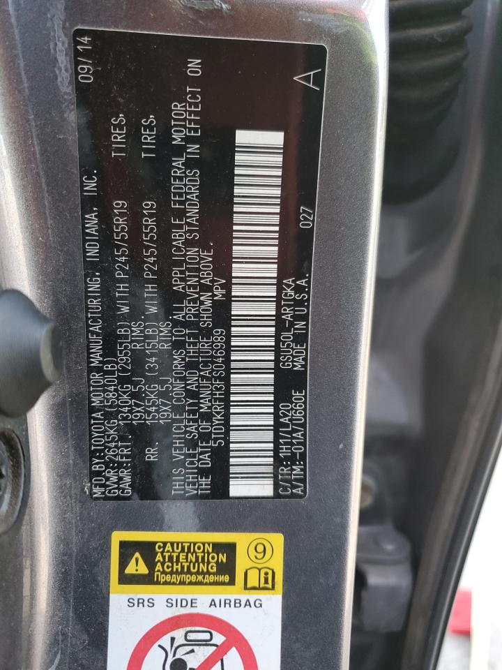 TOYOTA HIGHLANDER LIMITED