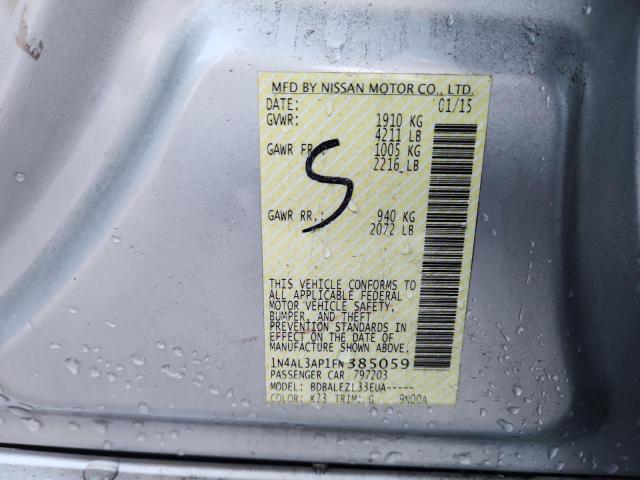 2015 NISSAN ALTIMA 2.5 #3287533044