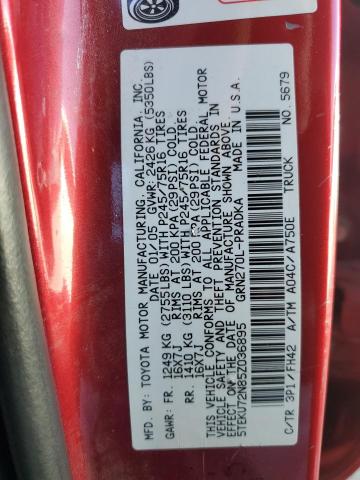 2005 TOYOTA TACOMA DOU #3304499539