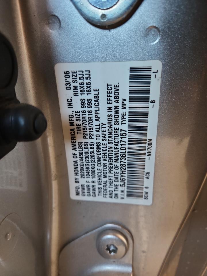 Lot #3299417872 2006 HONDA ELEMENT EX