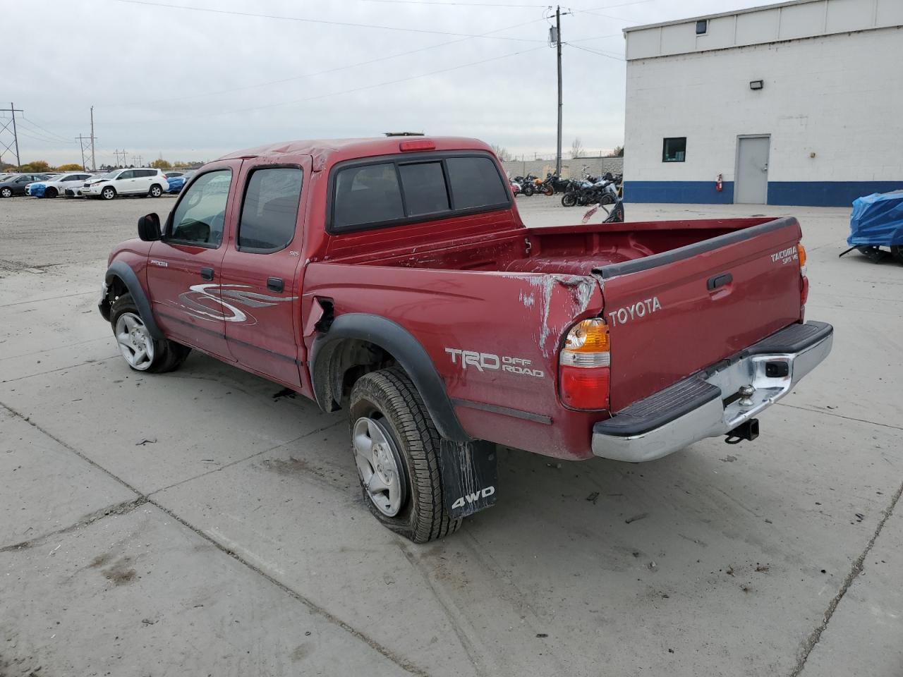 Lot #3296509653 2004 TOYOTA TACOMA DOU