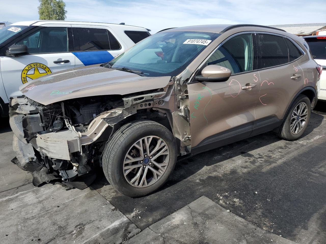 Lot #3297127492 2021 FORD ESCAPE SEL