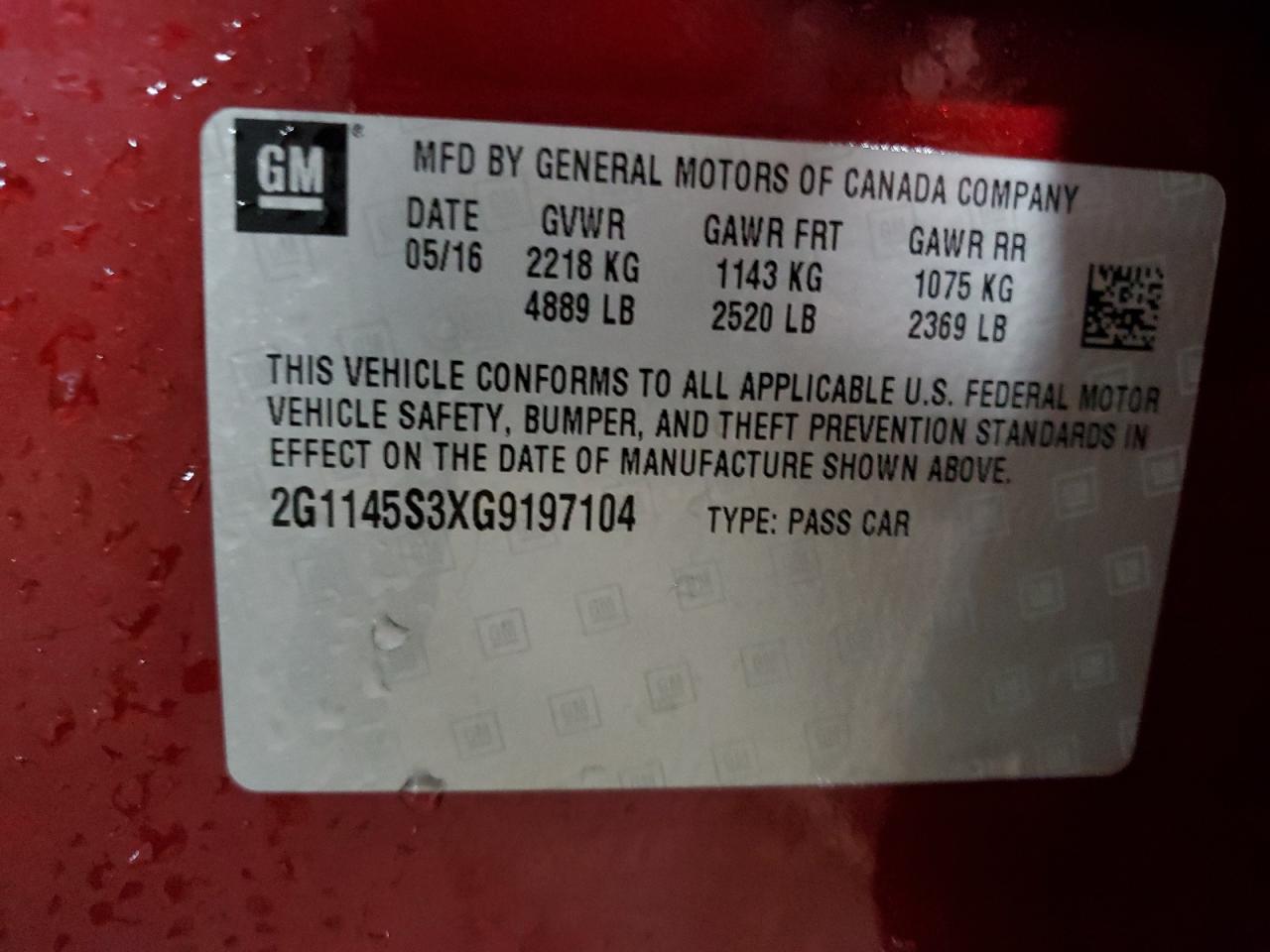 CHEVROLET IMPALA LTZ