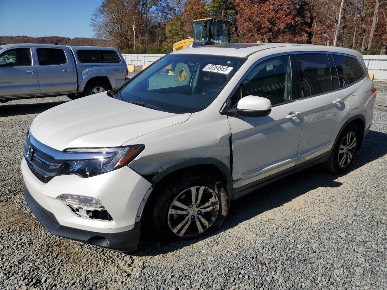 Lot #3297177910 2018 HONDA PILOT EXL