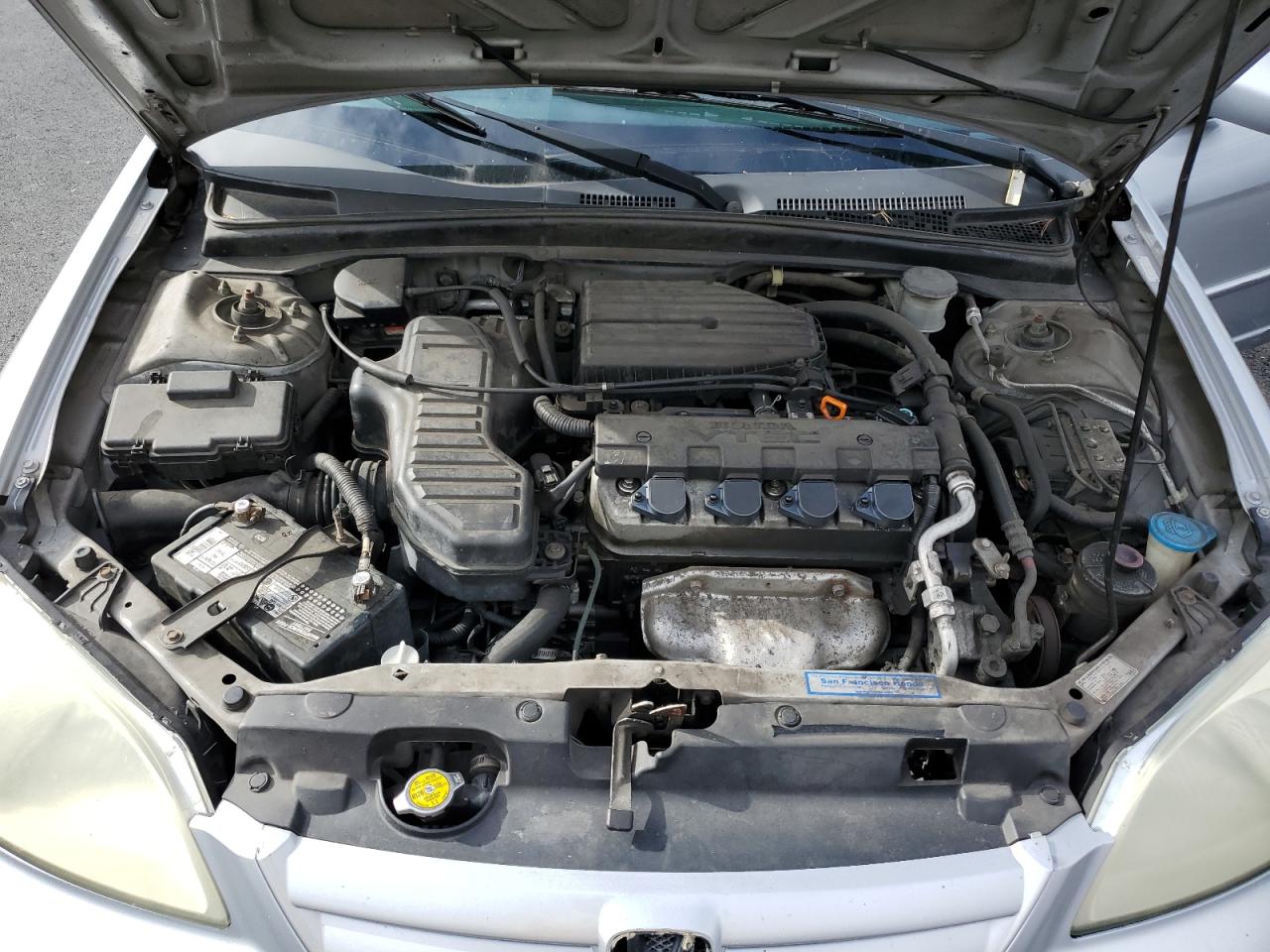 Lot #3301933489 2002 HONDA CIVIC EX