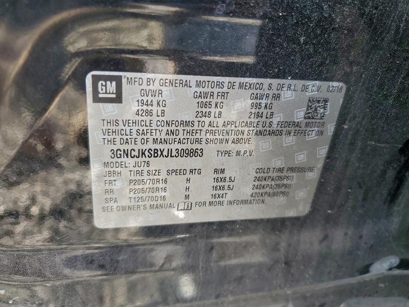 2018 CHEVROLET TRAX LS #3301649641