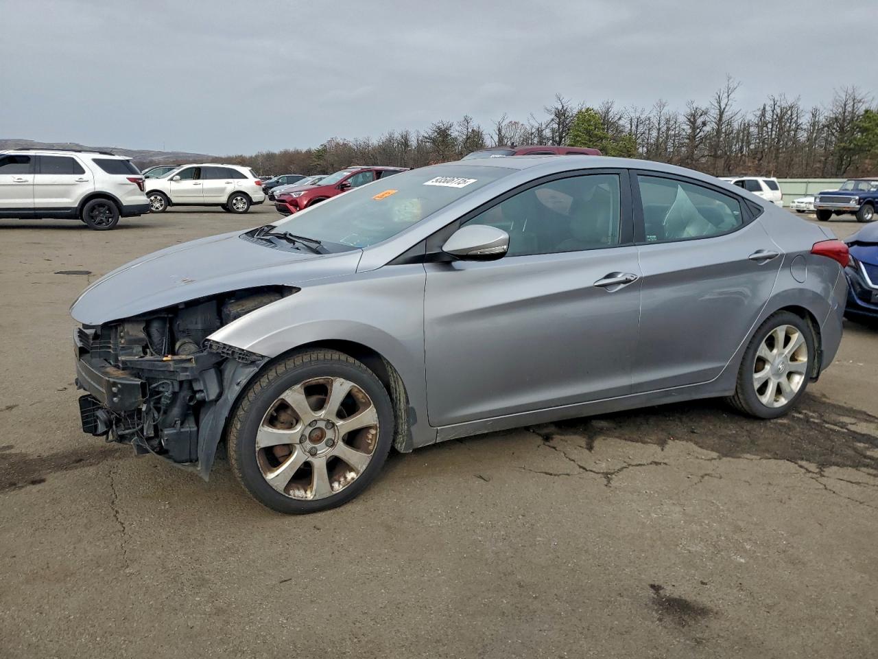 Lot #3302949605 2013 HYUNDAI ELANTRA GL