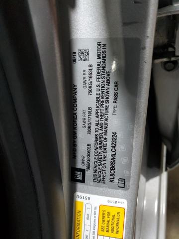 2020 CHEVROLET SPARK LS #3298126134