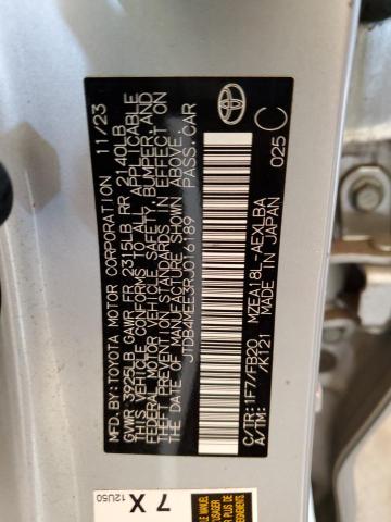 2024 TOYOTA COROLLA LE #3309521556