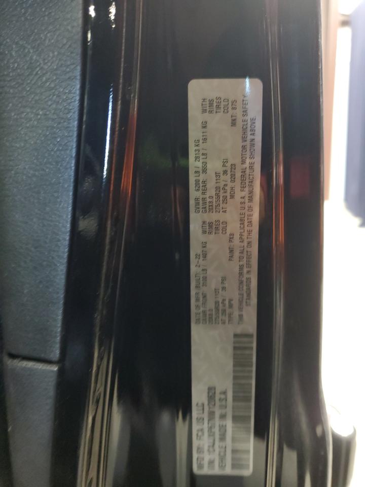 Lot #3302743071 2022 JEEP WRANGLER U