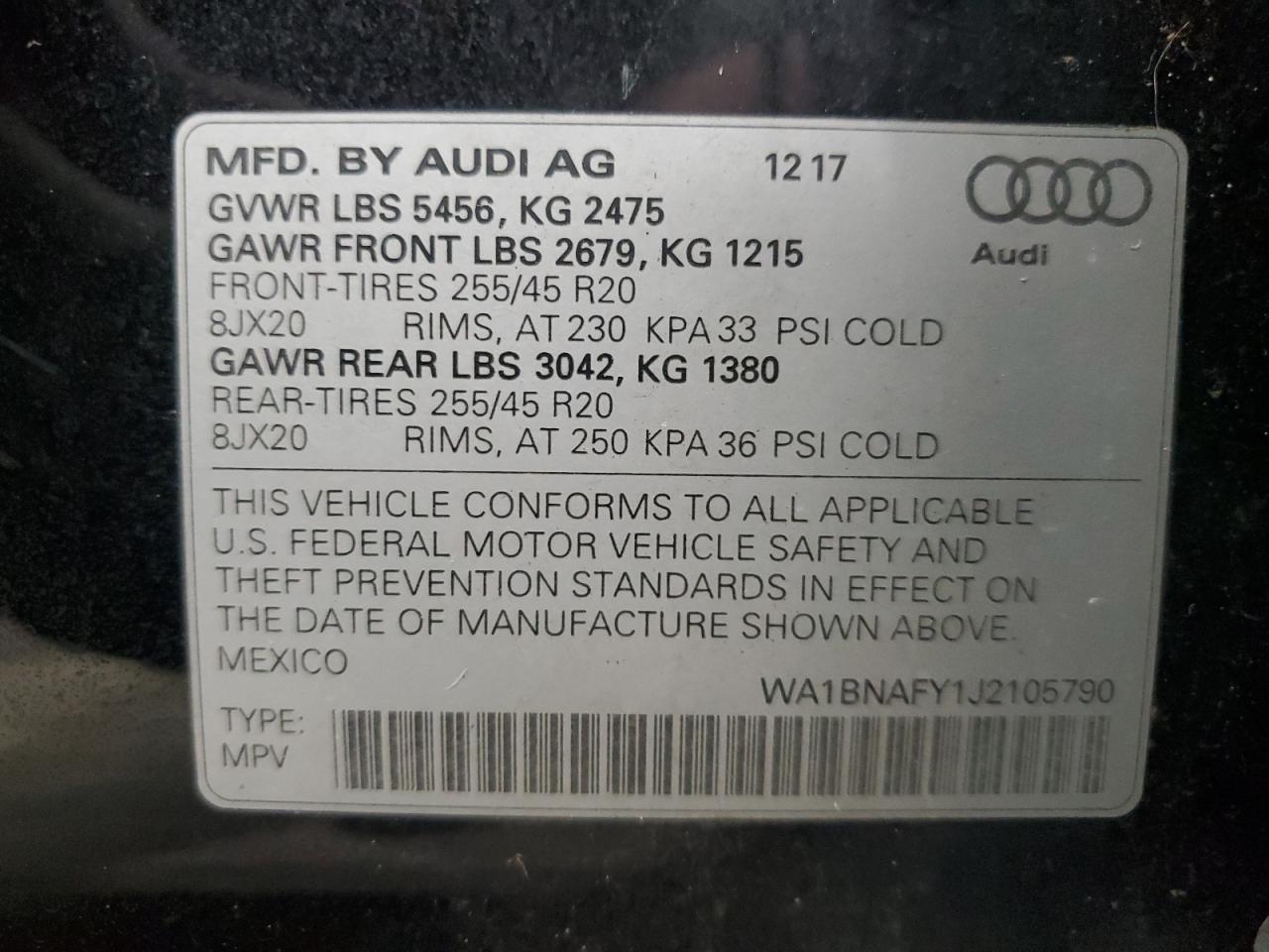 AUDI Q5 PREMIUM PLUS