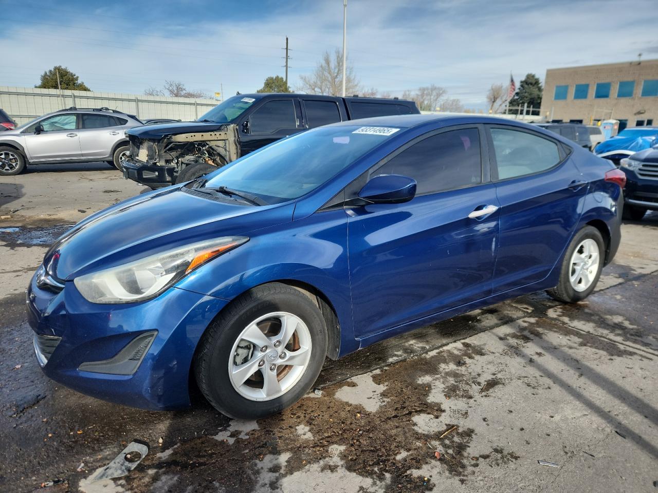 Lot #3308818029 2015 HYUNDAI ELANTRA SE
