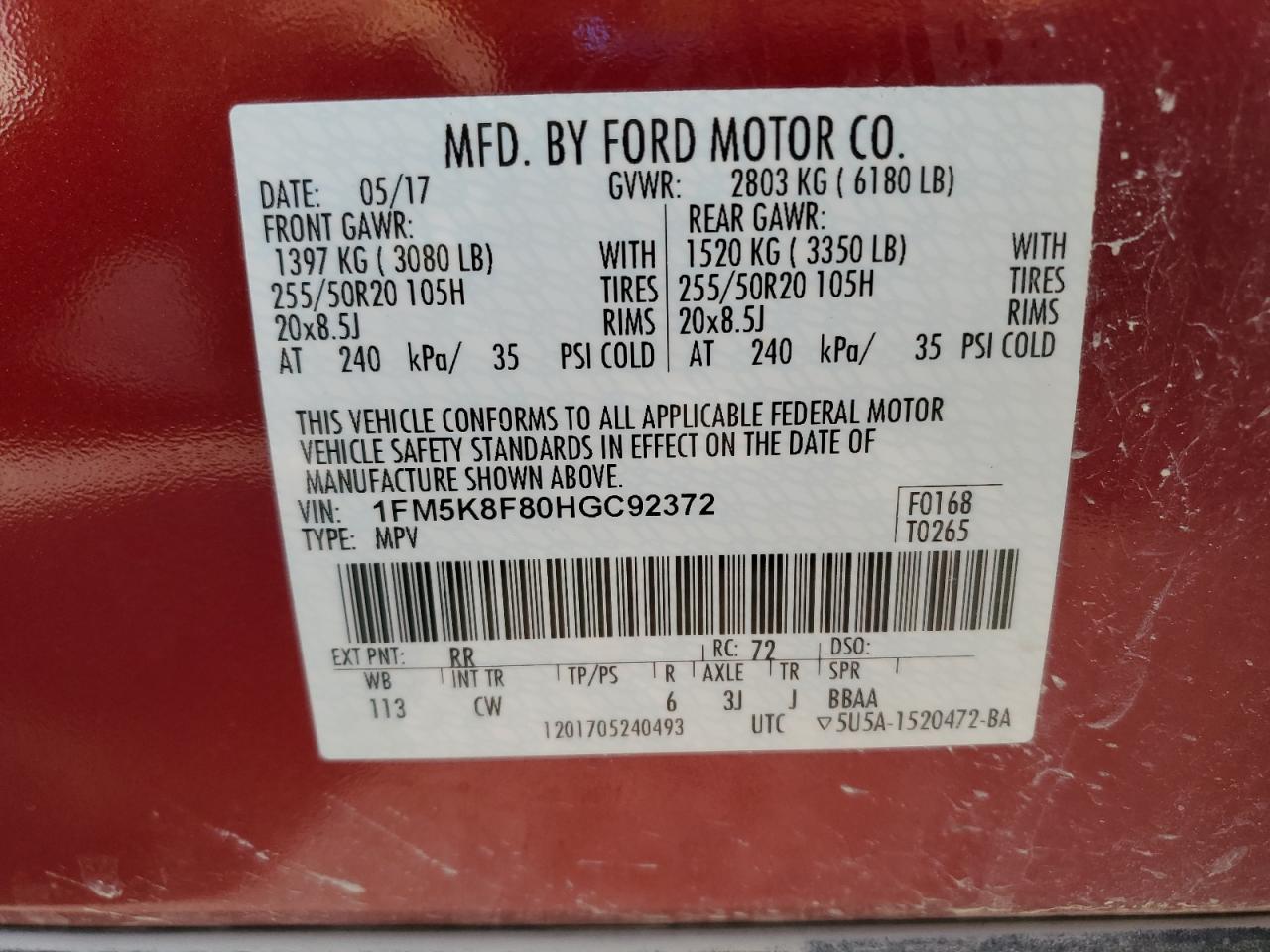 FORD EXPLORER LIMITED