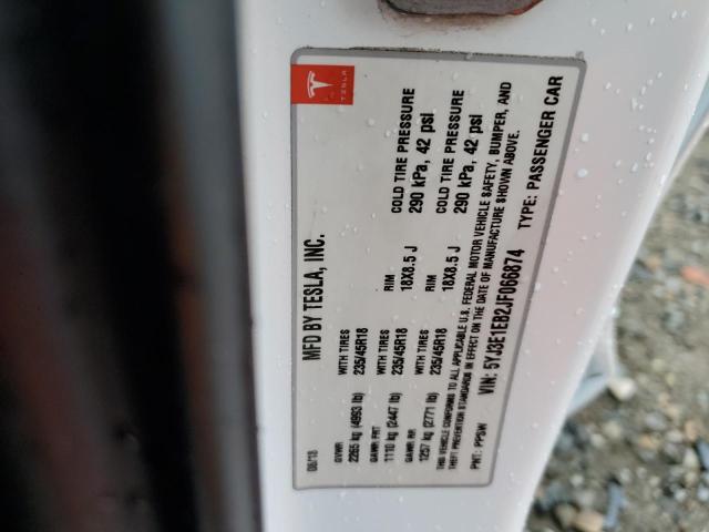 2018 TESLA MODEL 3 #3302928622