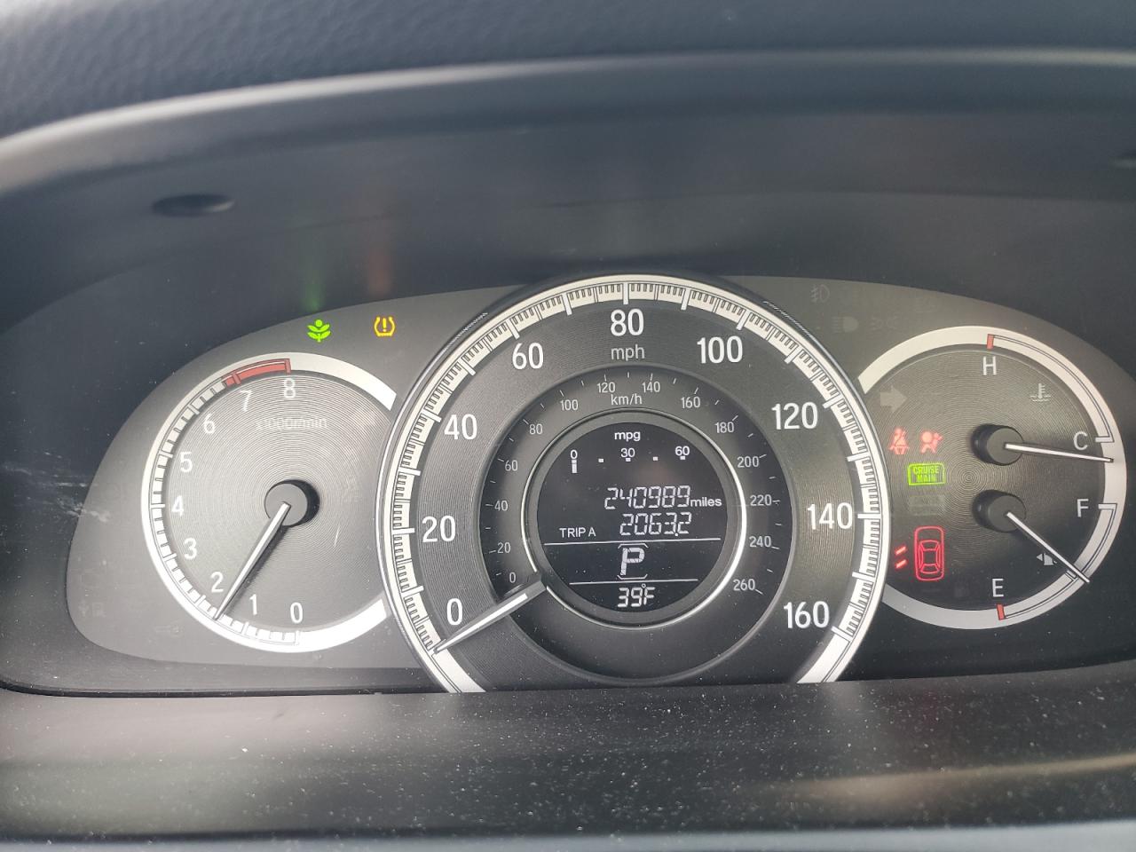 Lot #3318879011 2016 HONDA ACCORD EXL