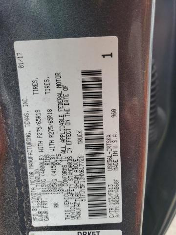 2017 TOYOTA TUNDRA DOU #3290324977