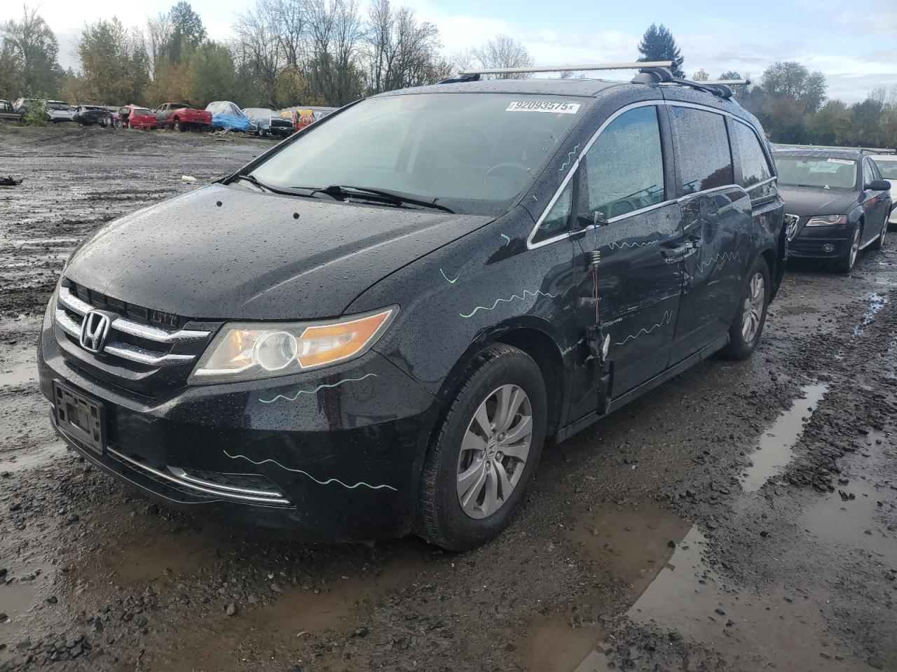 Lot #3284575335 2015 HONDA ODYSSEY EX