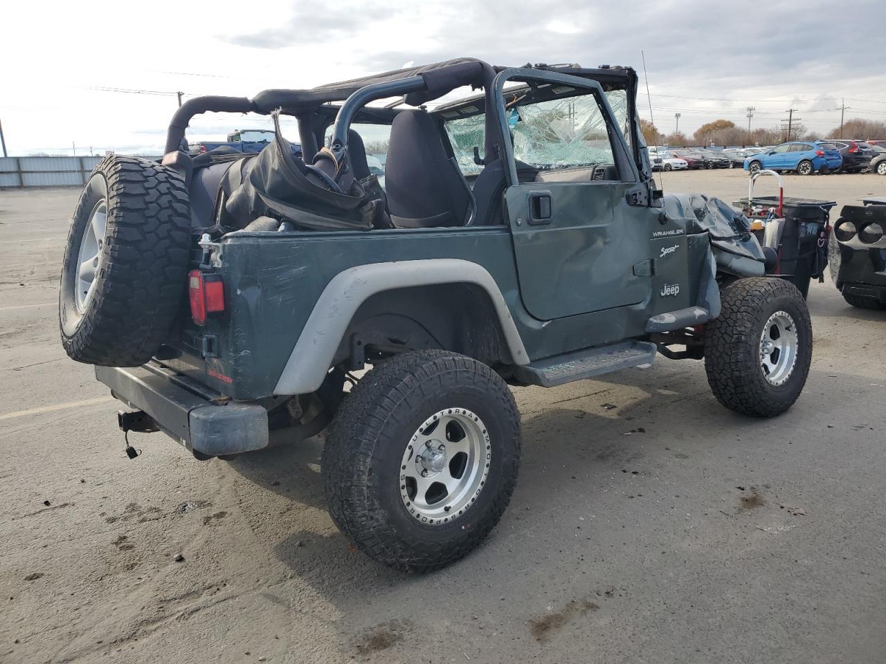 Lot #3310522045 2002 JEEP WRANGLER /