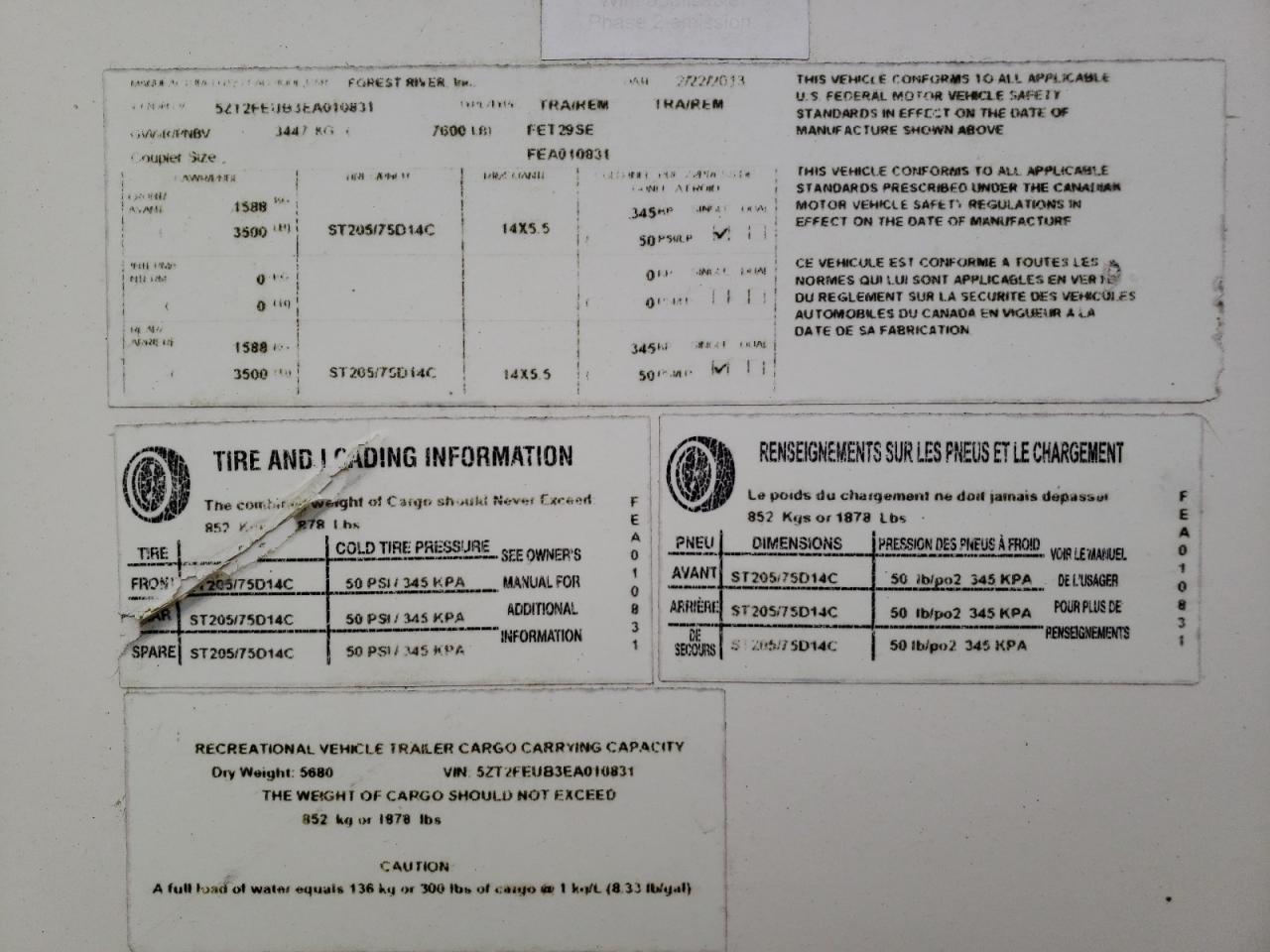 Lot #3302729015 2014 COACHMEN FREEDOM XP