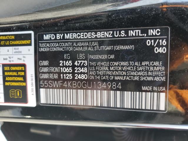 2016 MERCEDES-BENZ C 300 4MAT #3296962819