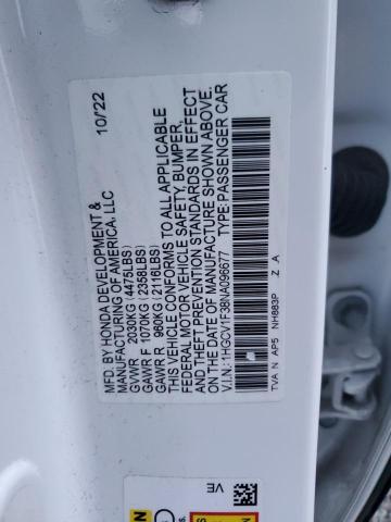 2022 HONDA ACCORD SPO #3302647027