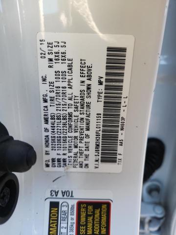 2015 HONDA CR-V LX #3285720677