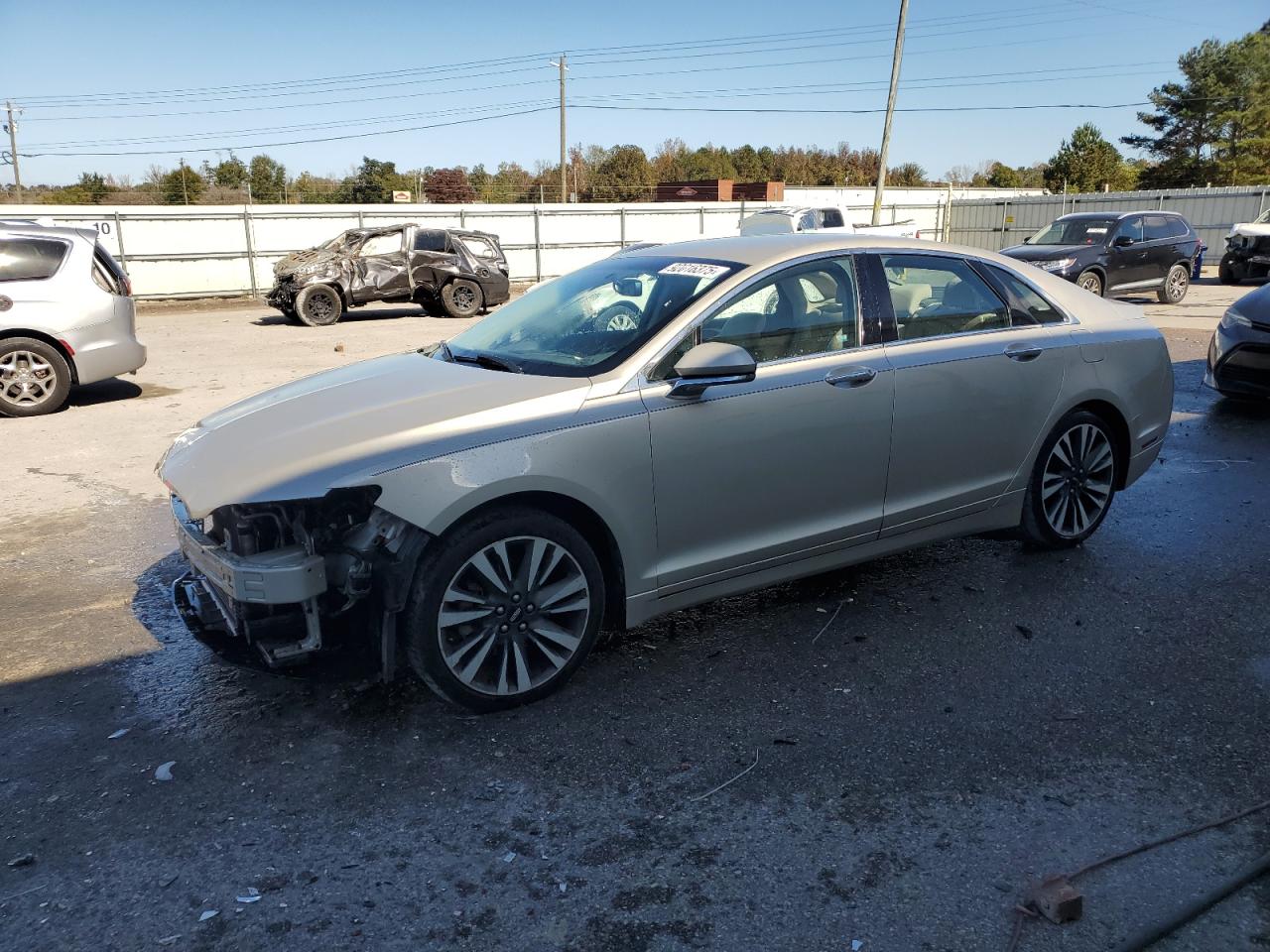 Lot #3297138529 2017 LINCOLN MKZ SELECT