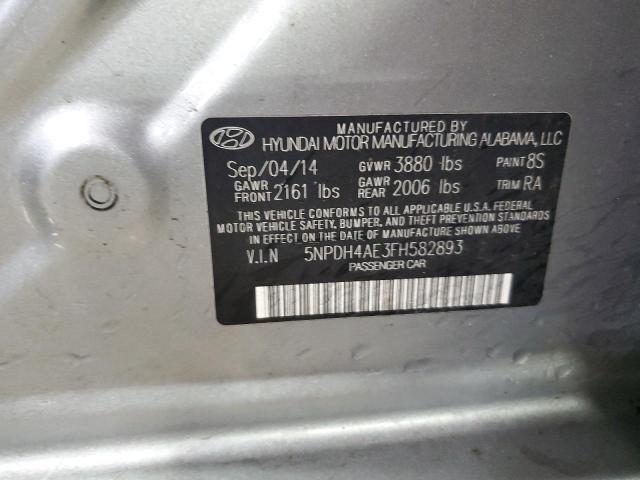 2015 HYUNDAI ELANTRA SE #3292468722