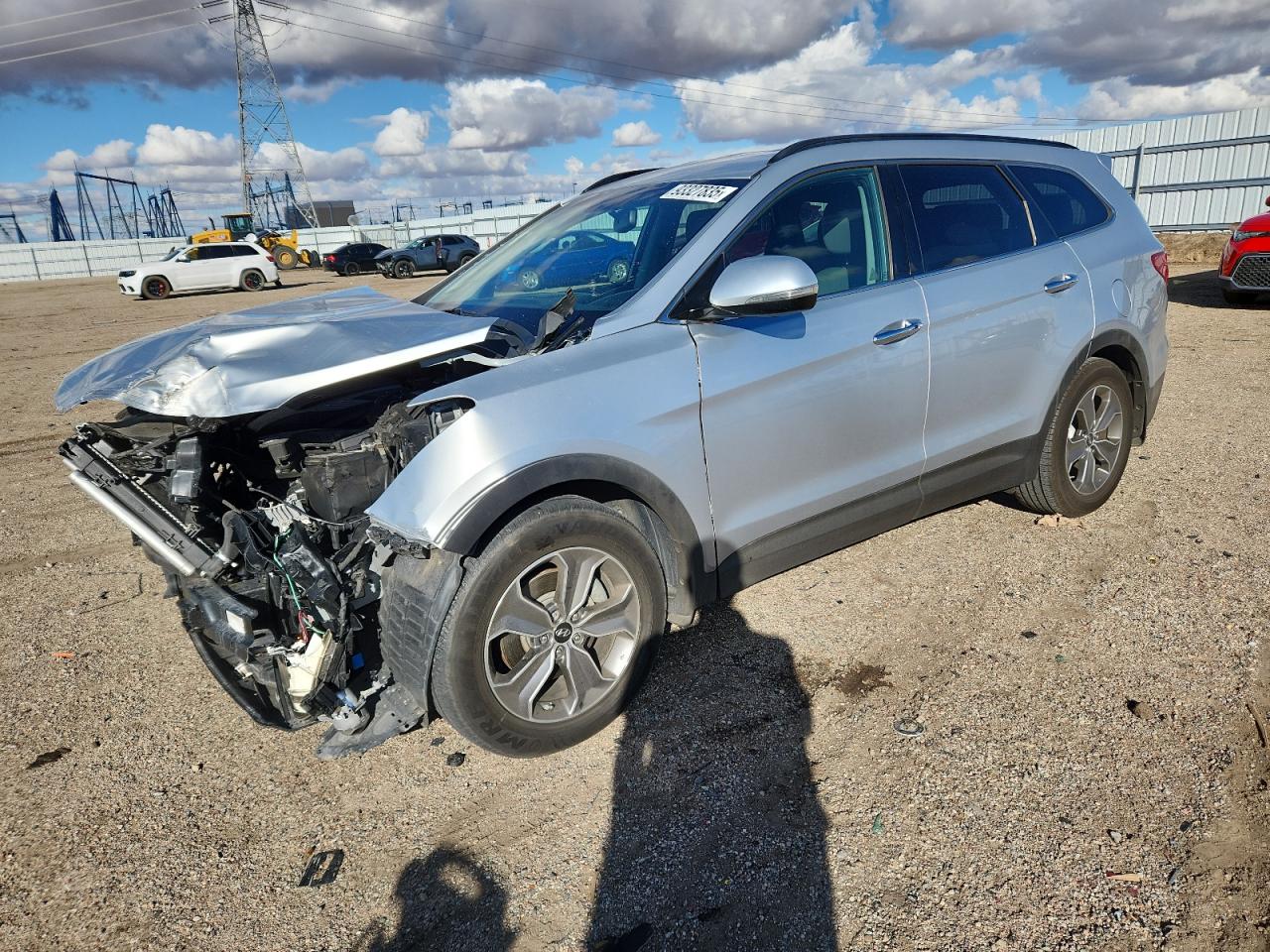 Lot #3303682938 2014 HYUNDAI SANTA FE G