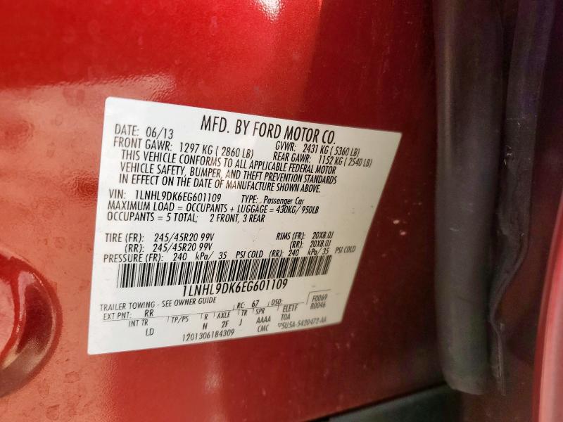 2014 LINCOLN MKS #3304794340