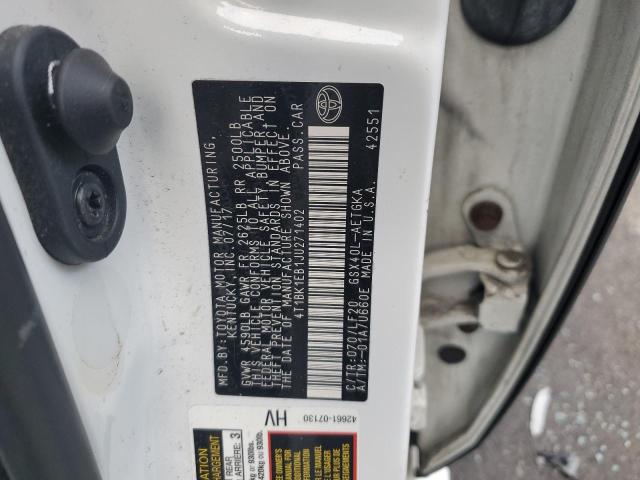 2018 TOYOTA AVALON XLE #3304673925