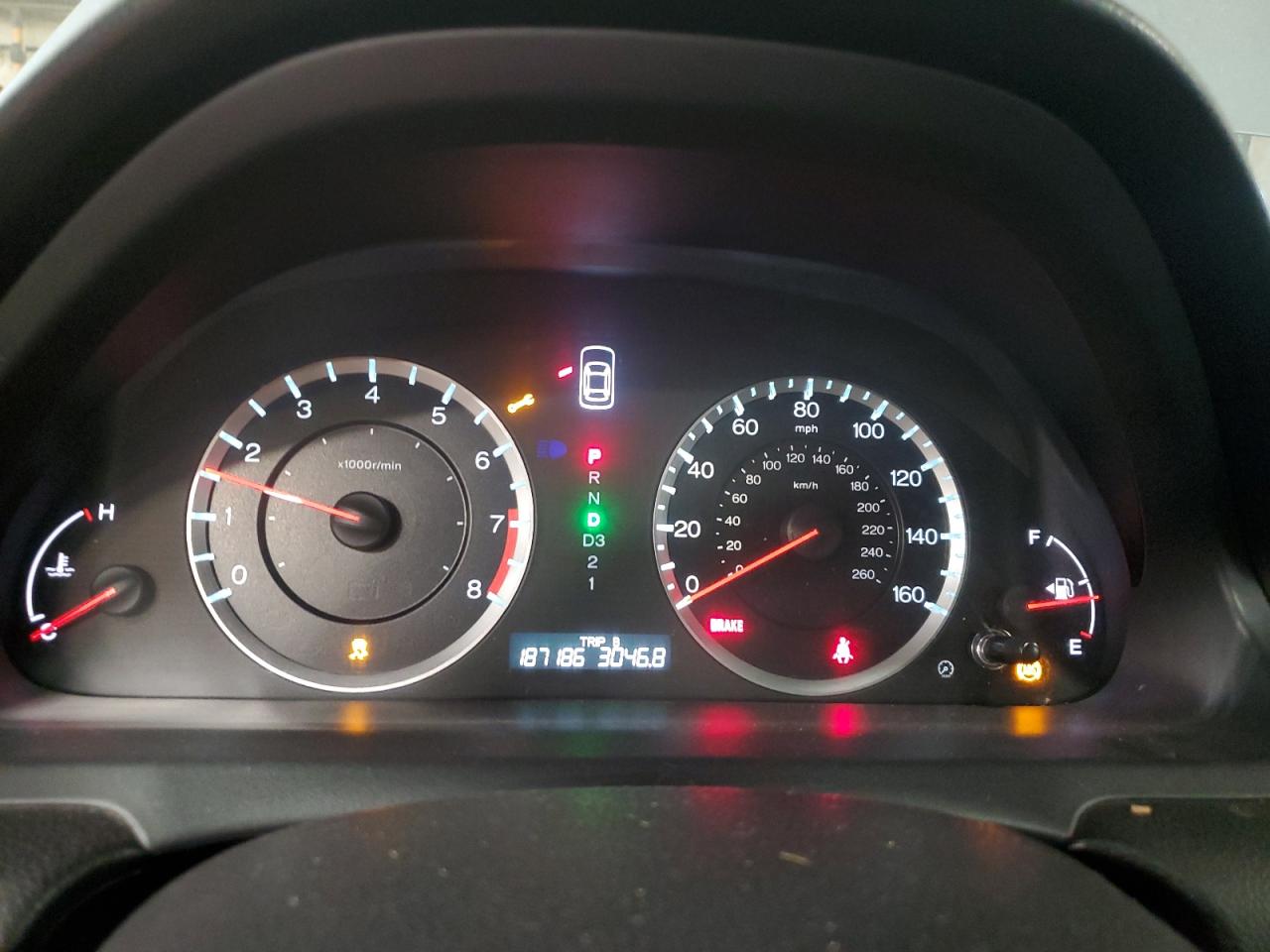 Lot #3305313302 2012 HONDA ACCORD LX