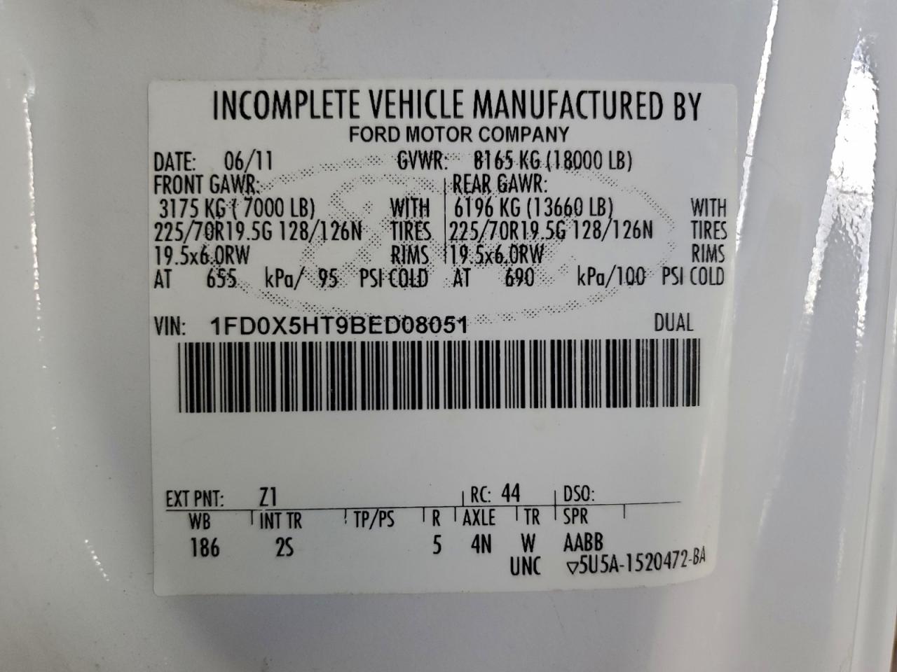 FORD F-550 SUPER DUTY