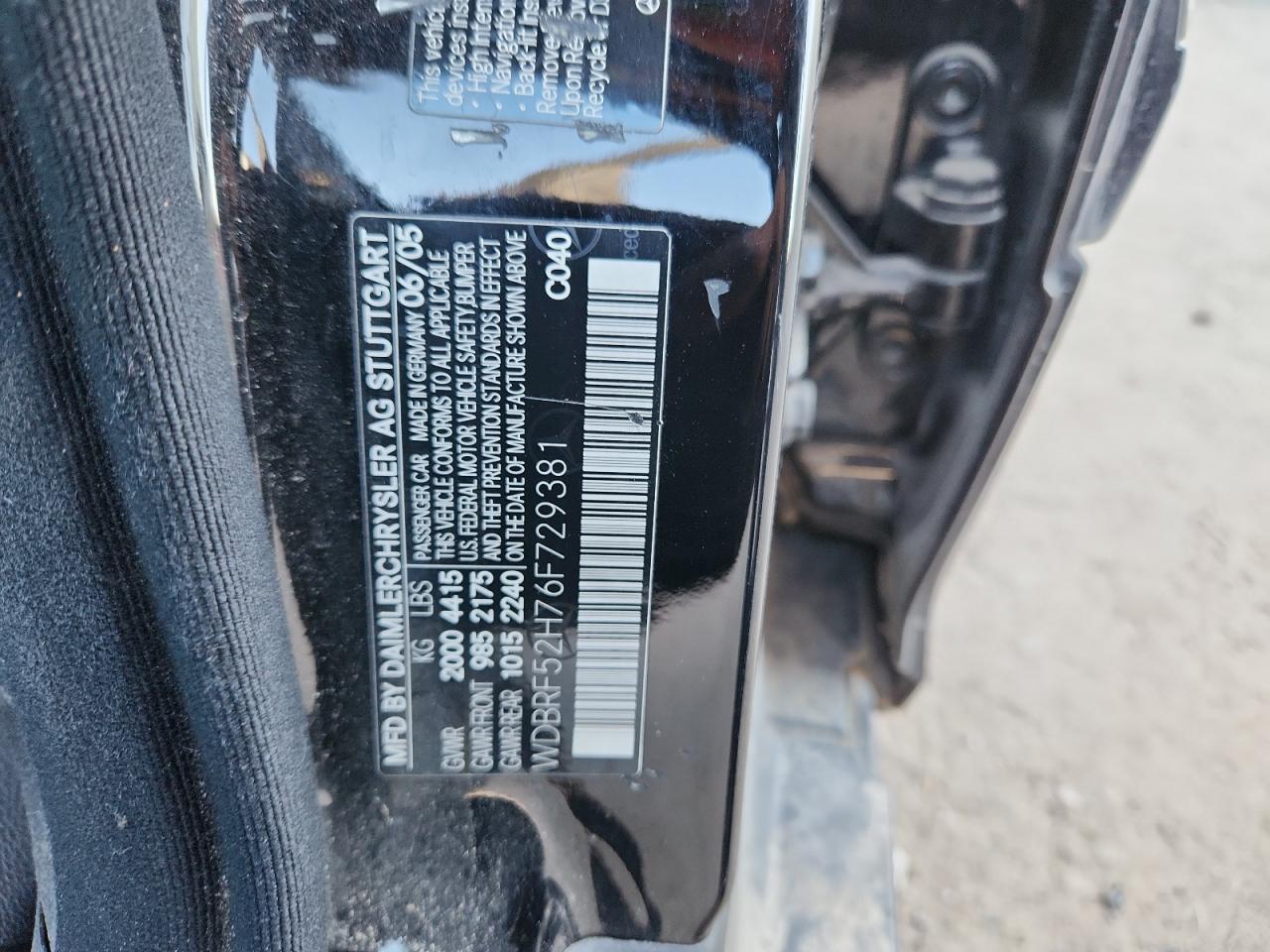 Lot #3283984812 2006 MERCEDES-BENZ C 230