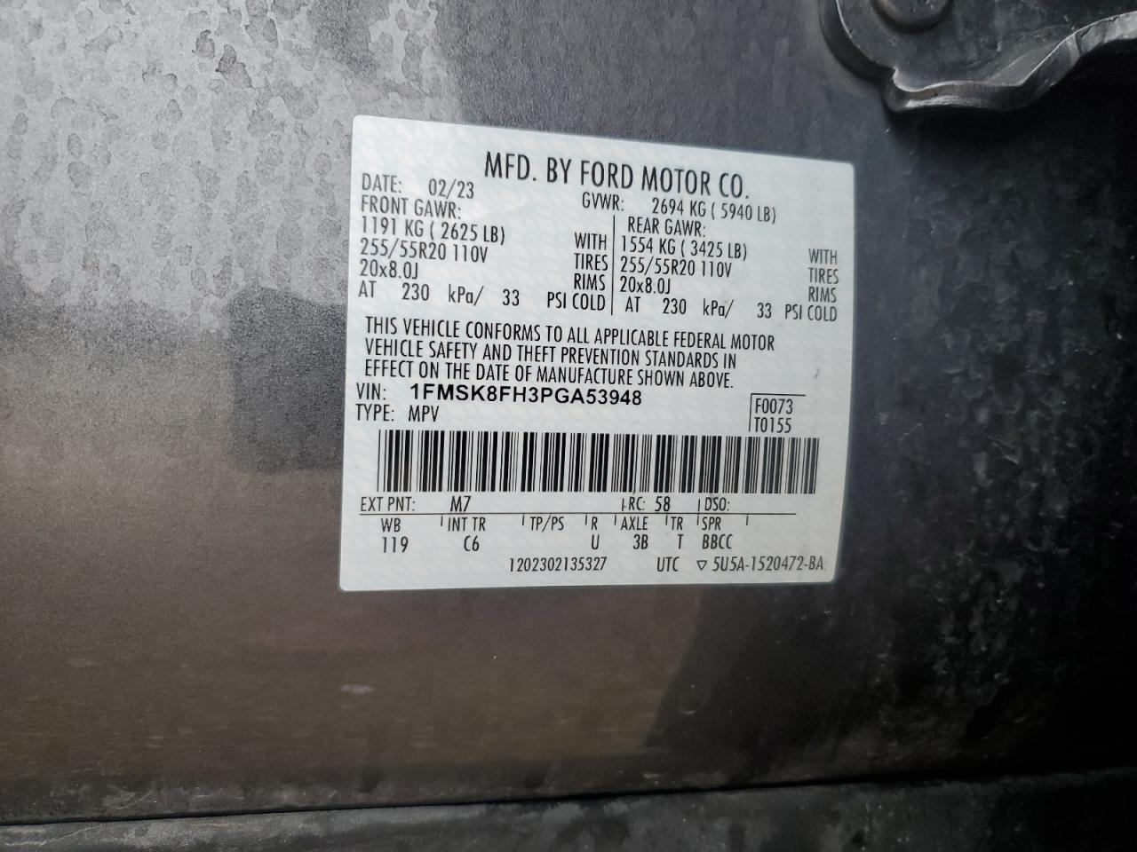 FORD EXPLORER LIMITED