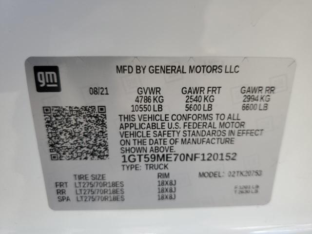 2022 GMC SIERRA K25 #3292460739