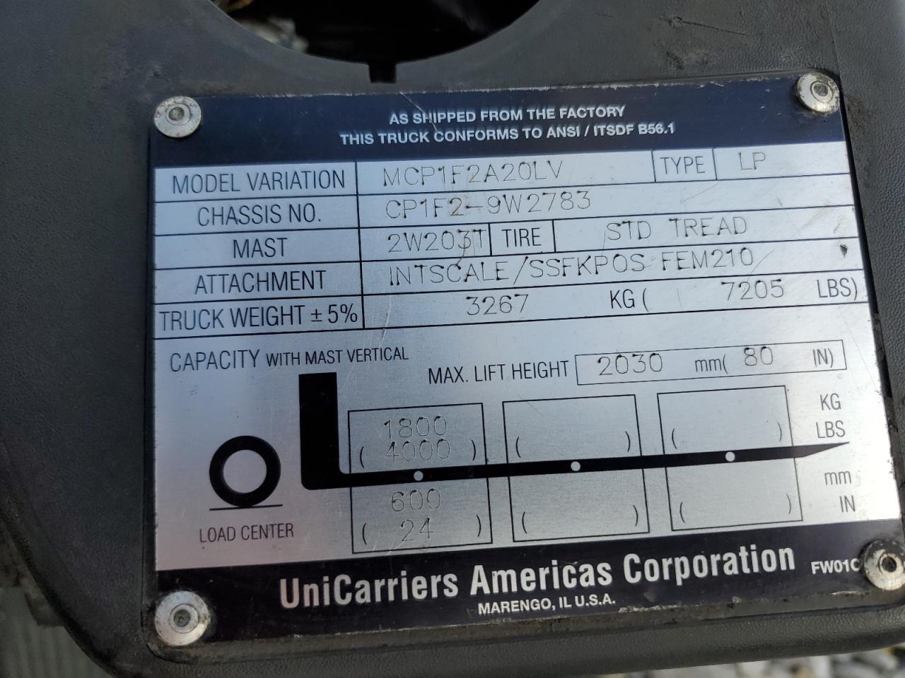 Lot #3291289510 2013 NISSAN UNKNOWN