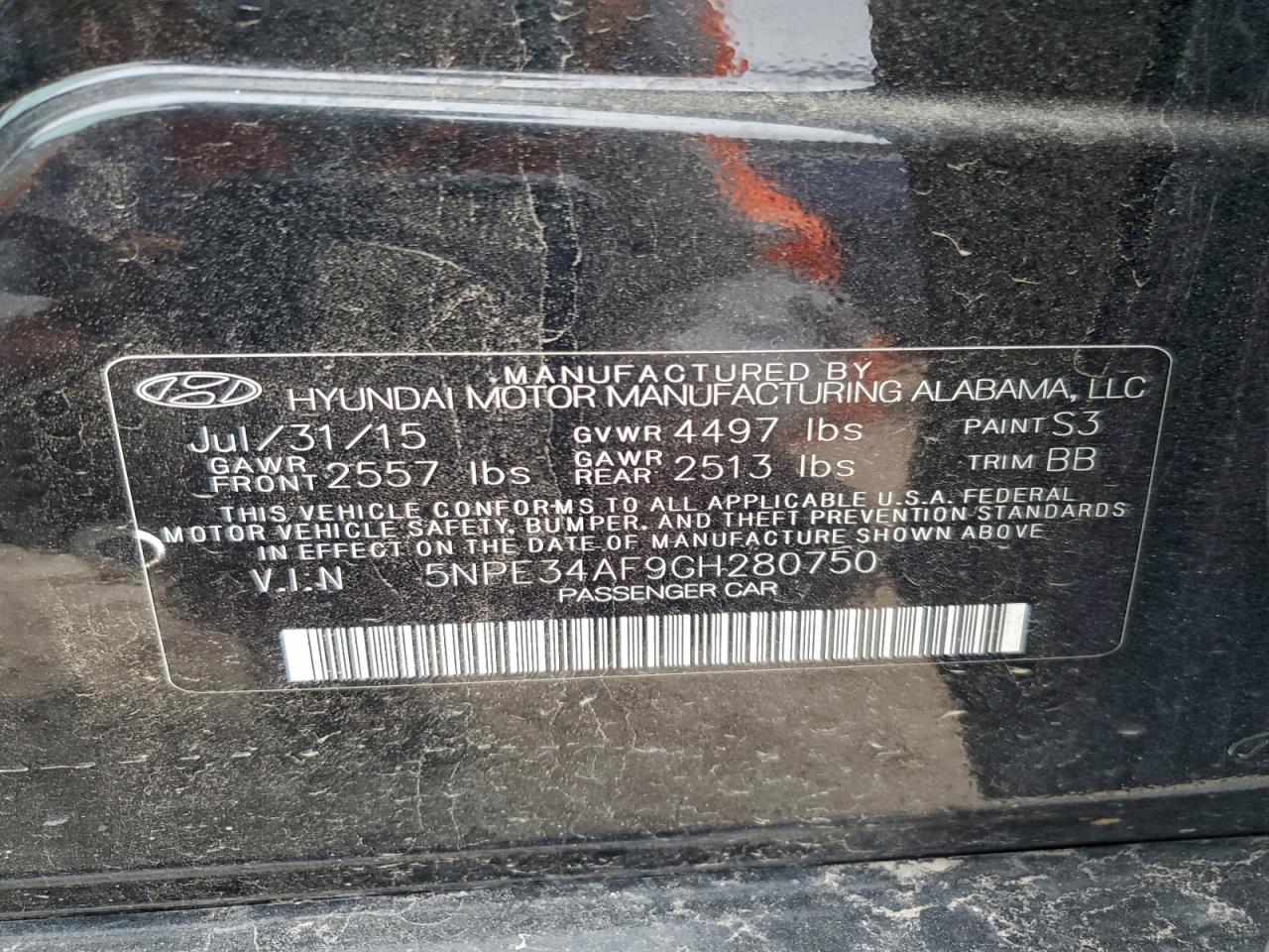 HYUNDAI SONATA SPORT