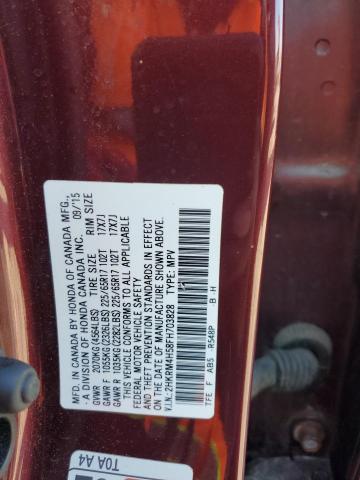 2015 HONDA CR-V EX #3316736406