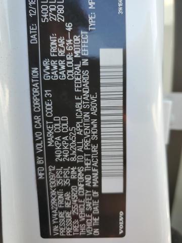 2019 VOLVO XC60 T6 #3301751428