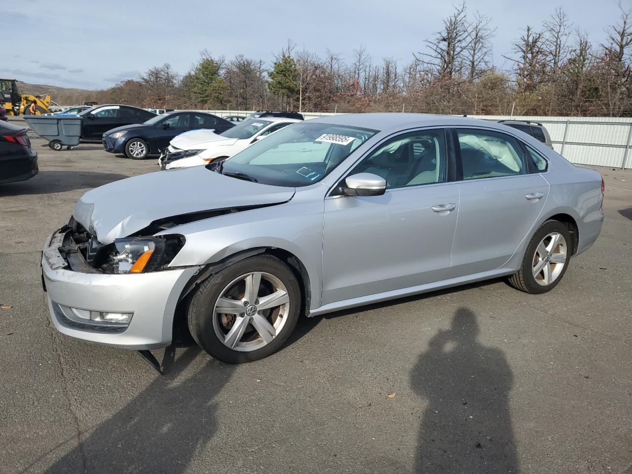 Lot #3283787425 2015 VOLKSWAGEN PASSAT S