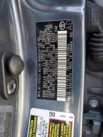 2014 TOYOTA COROLLA L #3304365585