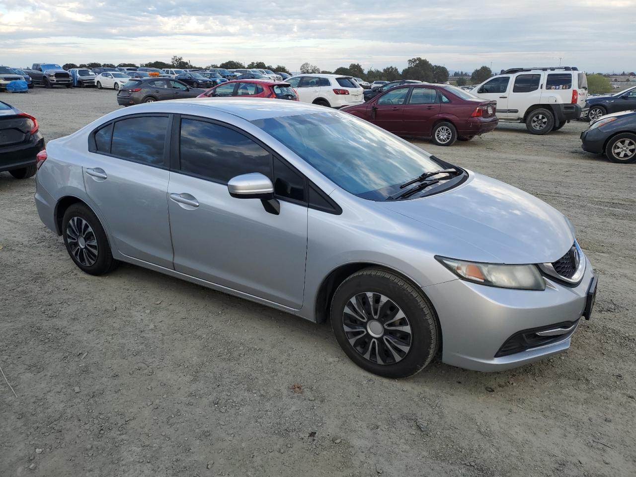 Lot #3304921536 2015 HONDA CIVIC LX