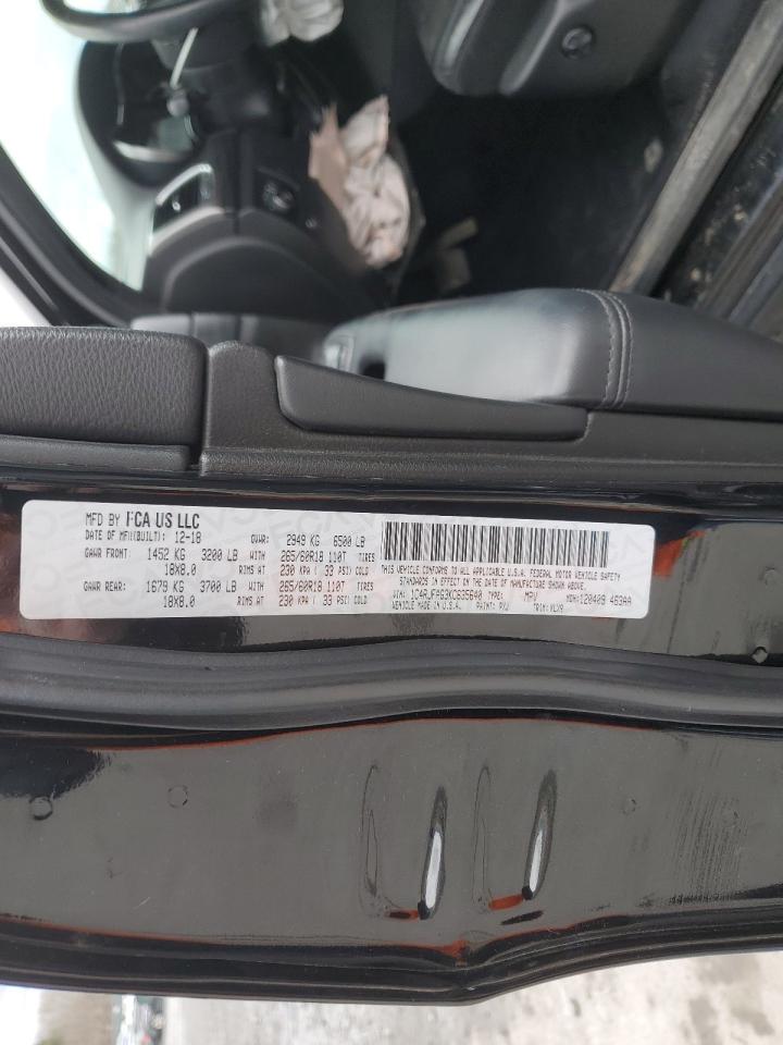 Lot #3301970457 2019 JEEP GRAND CHER