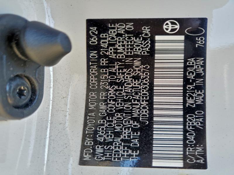 2024 TOYOTA COROLLA LE #3301918459