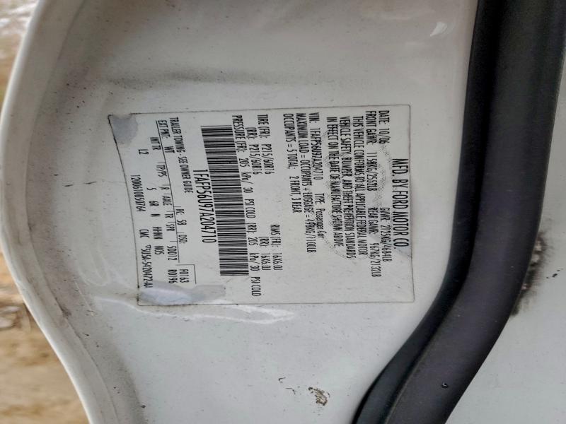 2007 FORD TAURUS SEL #3301819423