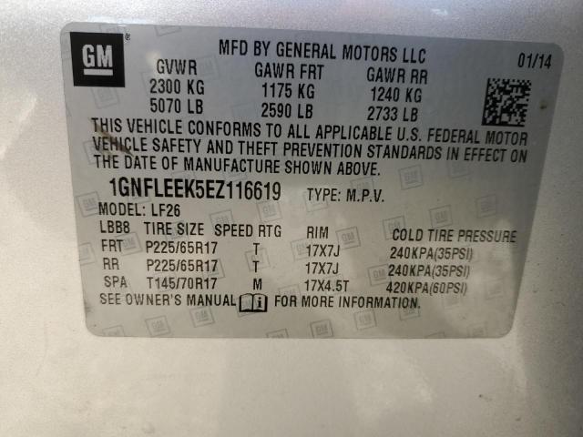 2014 CHEVROLET EQUINOX LS #3291229996