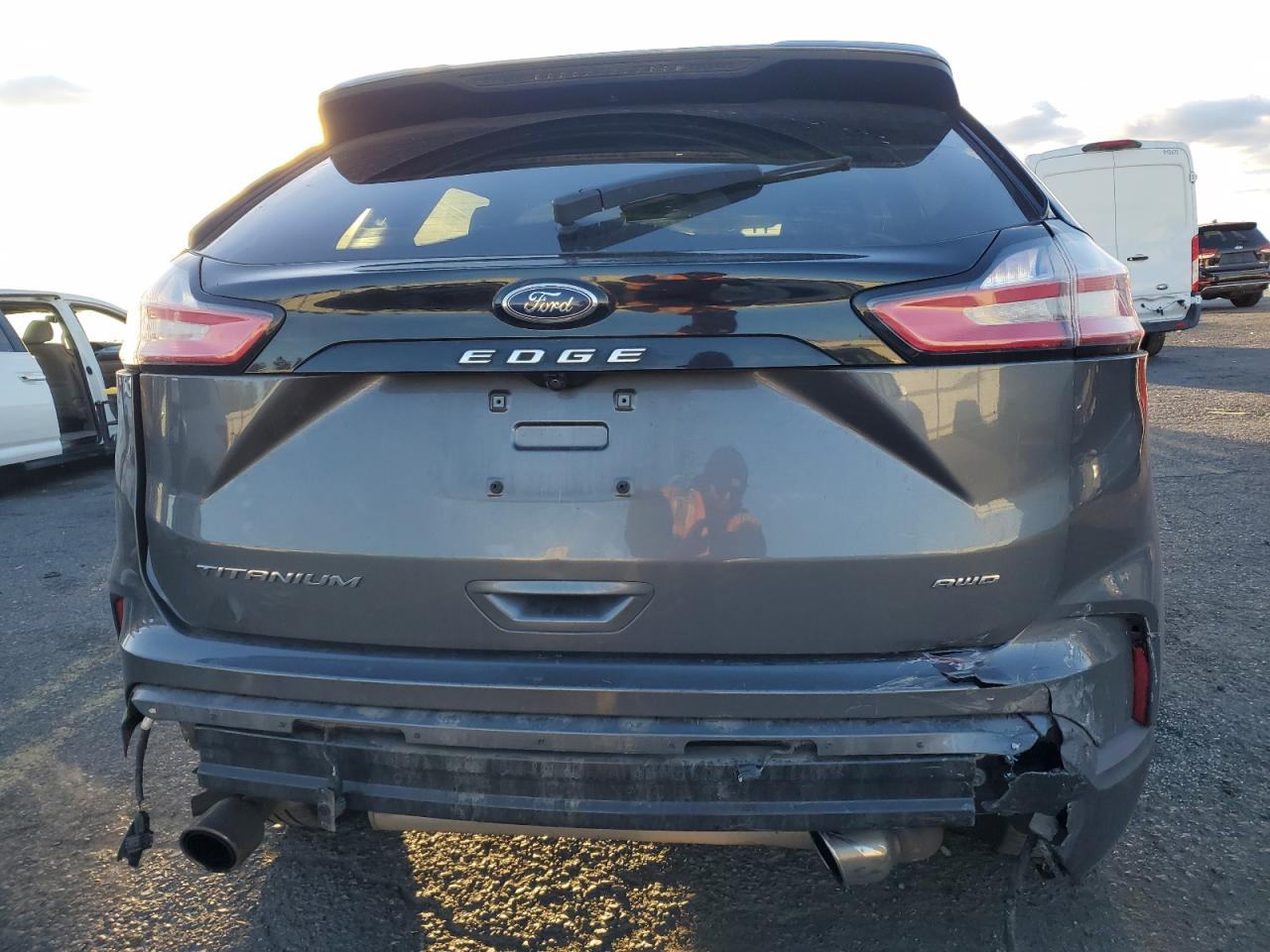 Lot #3301892481 2022 FORD EDGE TITAN