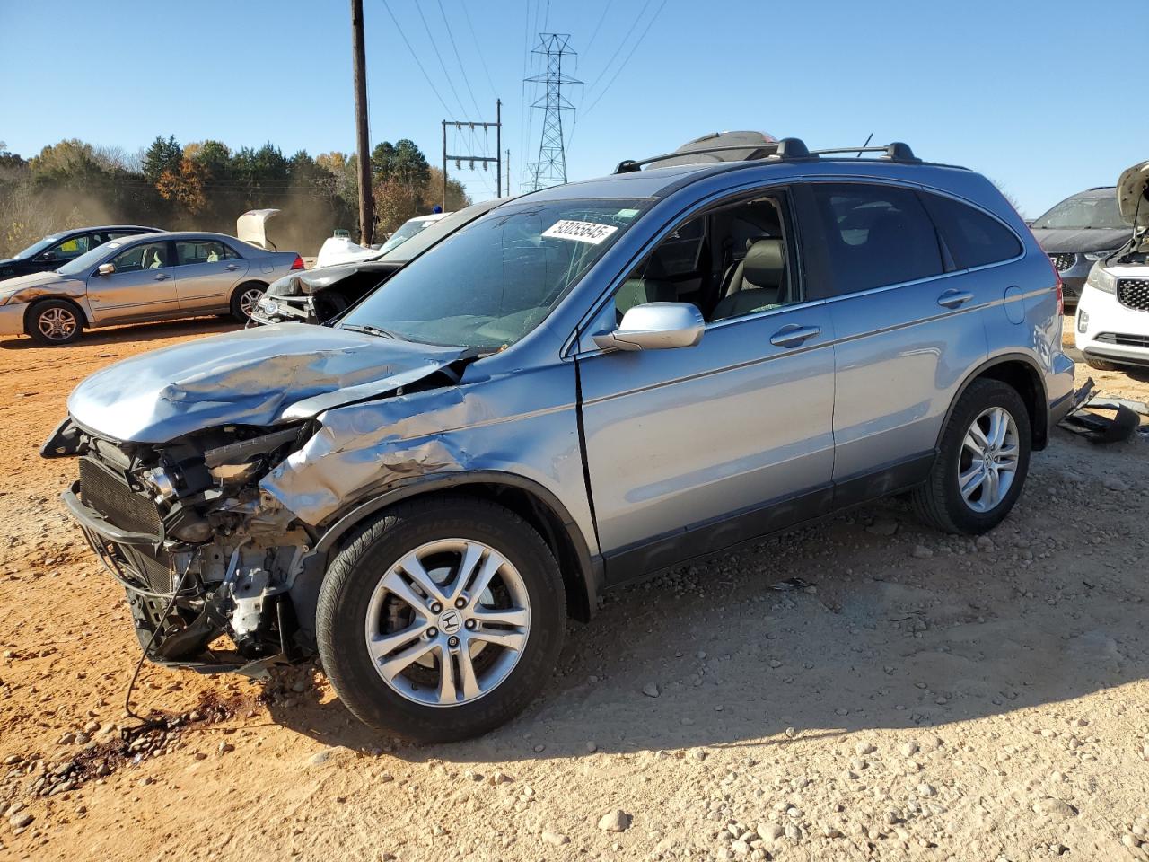 Lot #3294262901 2010 HONDA CR-V EXL