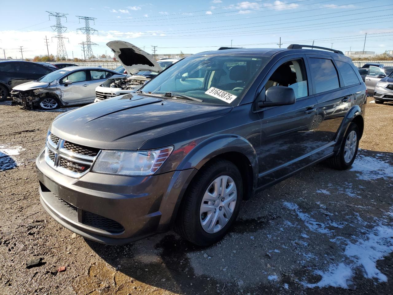 Lot #3291339188 2020 DODGE JOURNEY SE